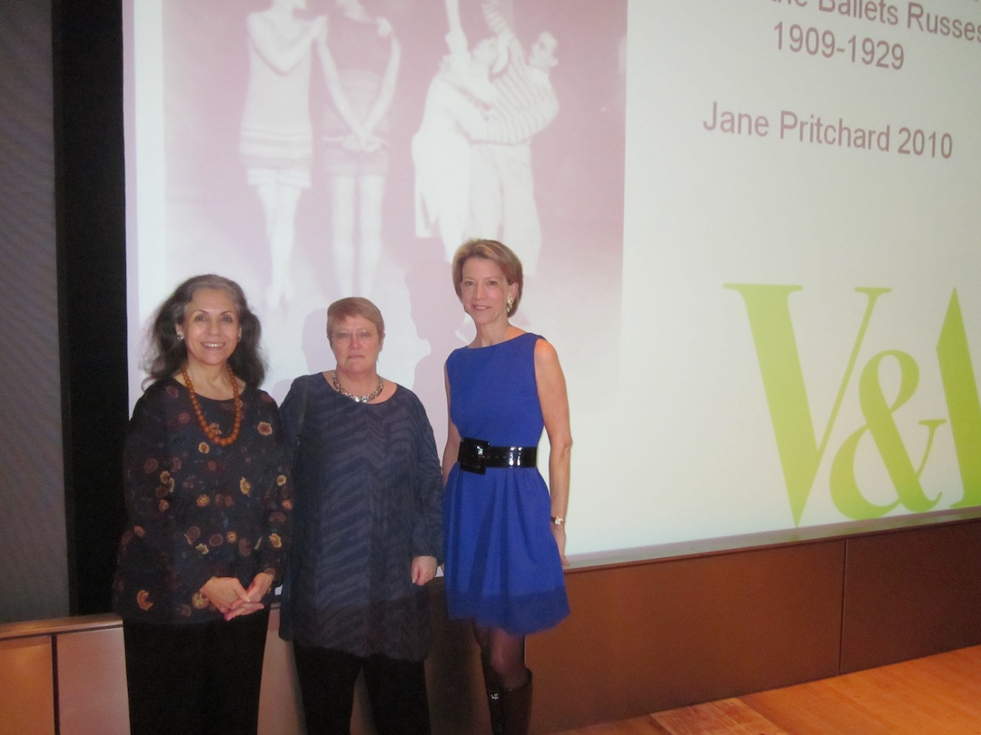 Lynn Garafola, Jane Pritchard and Diana Quasha