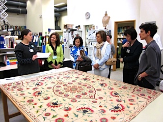 V&AAF tour of Conservation Studios