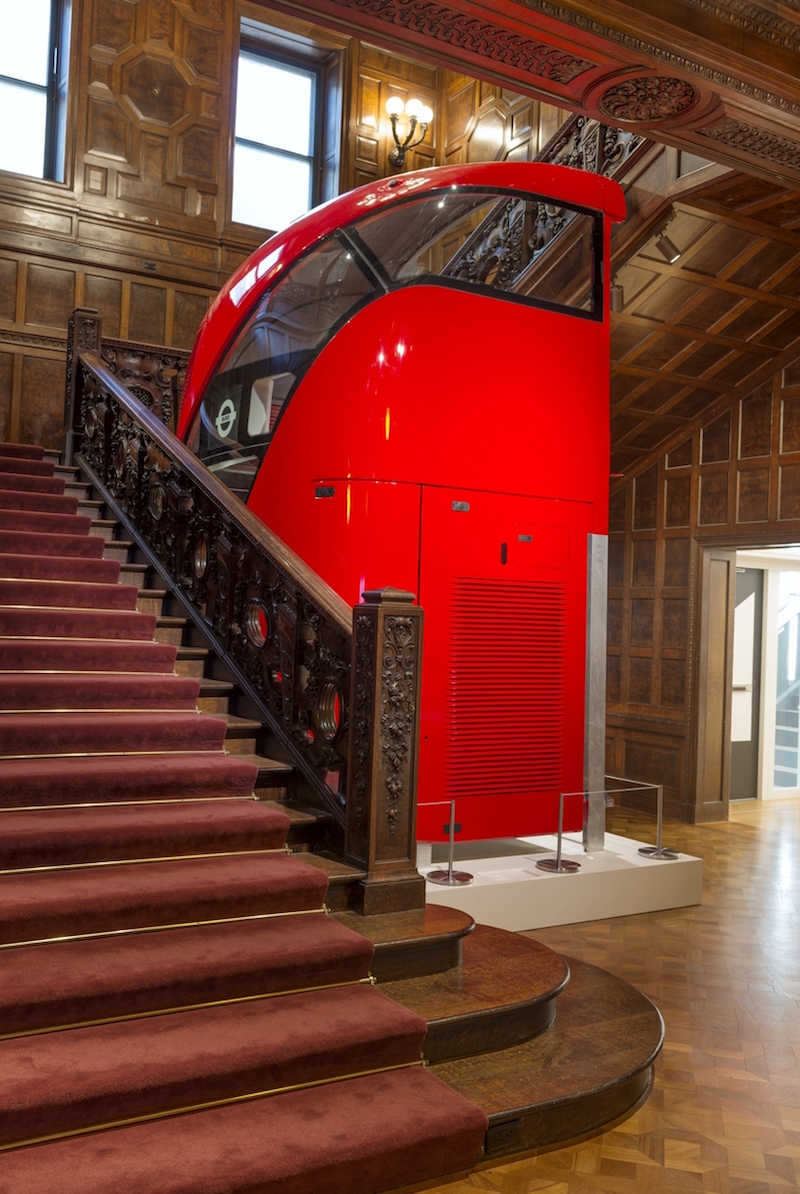 Installation view of “Provocations: The Architecture and Design of Heatherwick Studio.”