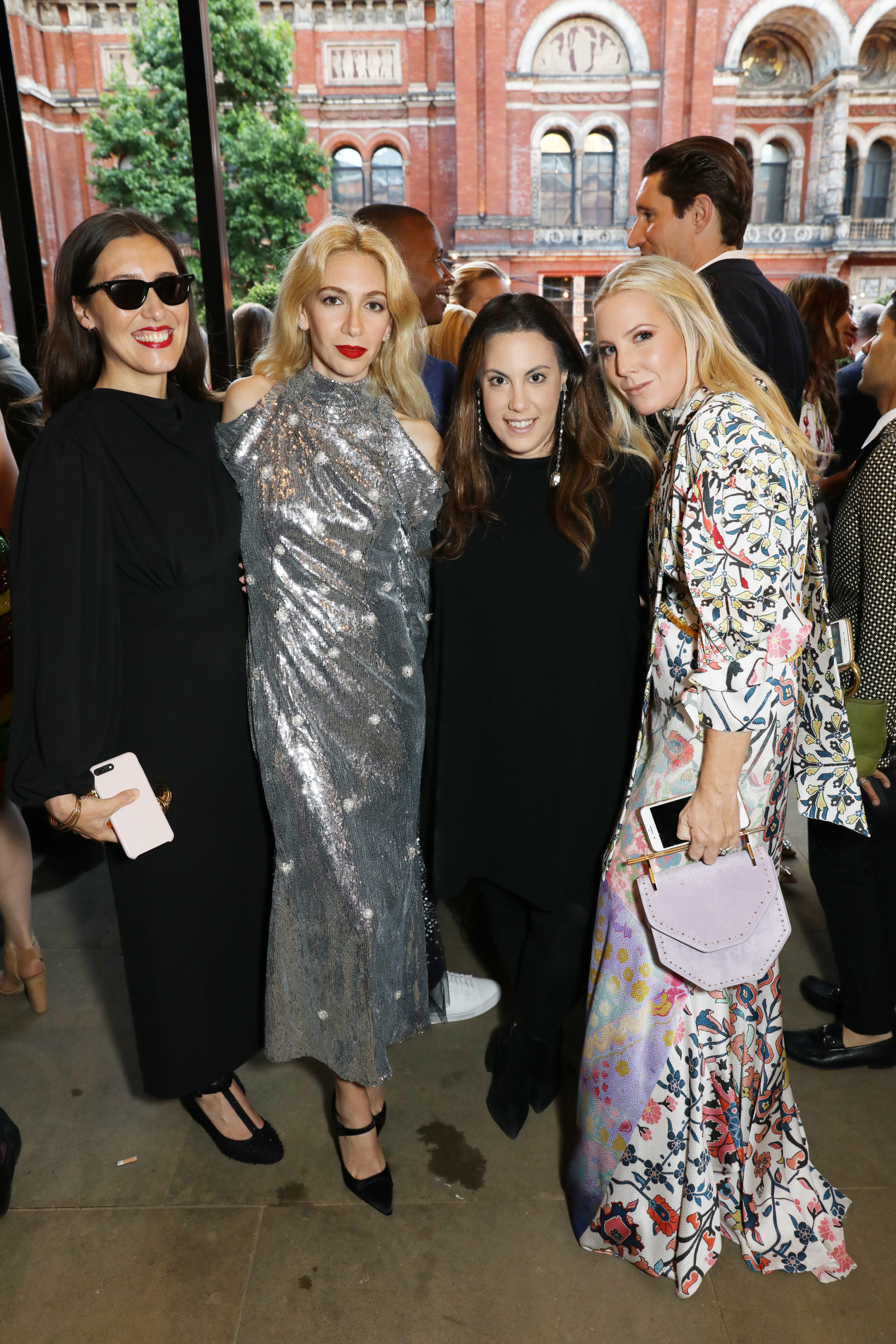 Emilia Wickstead, Sabine Getty, Mary Katrantzou and Alice Naylor-Leyland