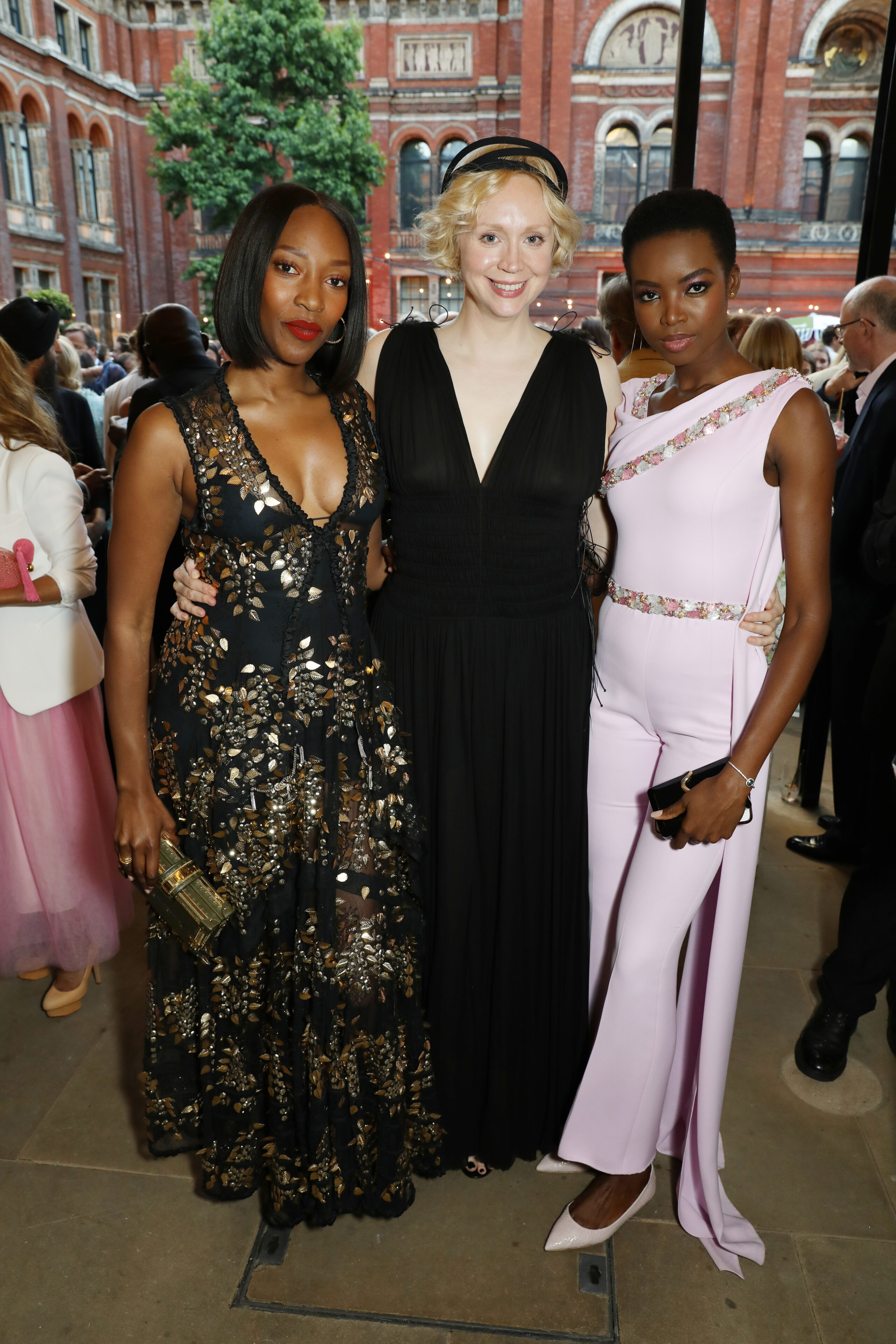 Vanessa Kingori, Gwendoline Christie and Maria Borges