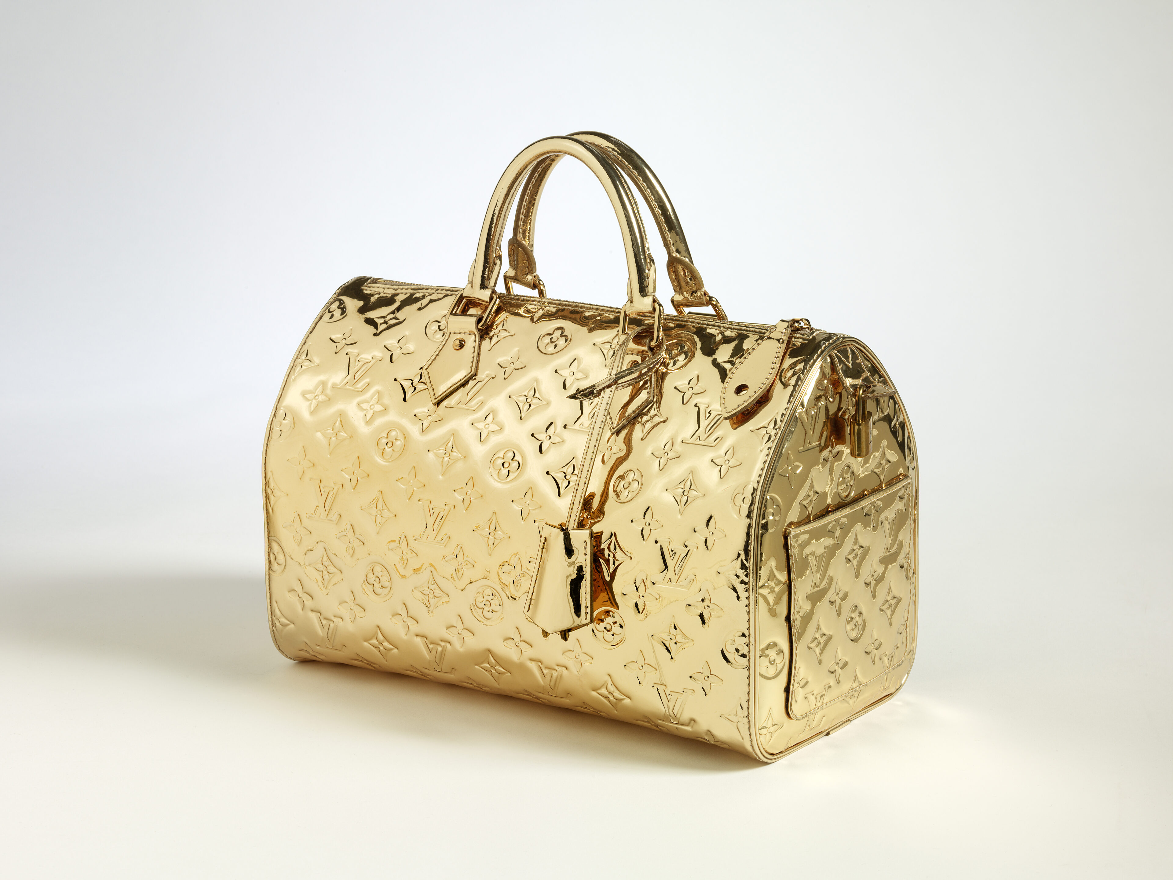 Monogram Miroir Speedy handbag by Louis Vuitton and Marc Jacobs c. 2006 V A Americas Foundation